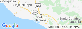 Santiago Pinotepa Nacional map